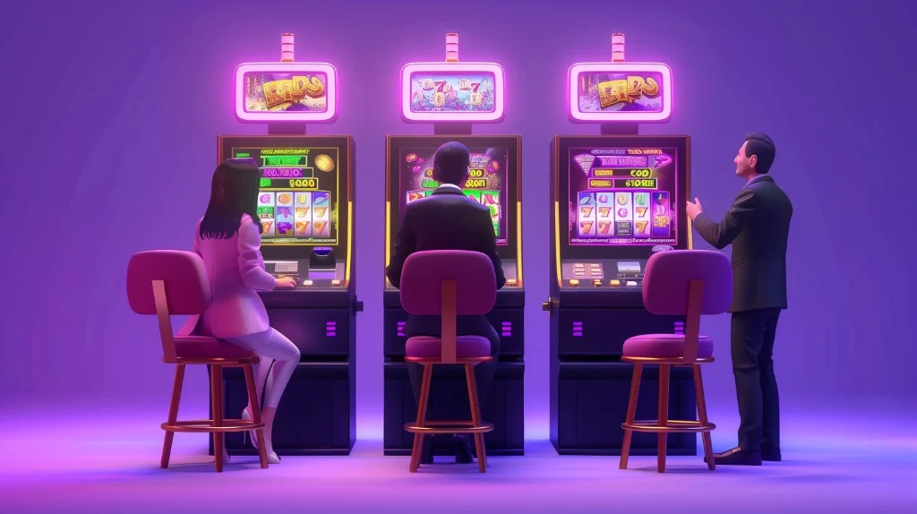 Colourful slot reels and casino chips suggesting Philippines and Malaysia online casino play