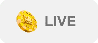 Live dealer casino games category tab